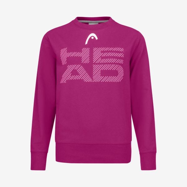 Bluza damska Rally Sweatshirt. Czerwone bluzy Head, xl, bez wzorów, z bawełny, bez kaptura. W wyprzedaży za 161,00 zł.