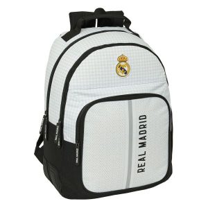 Plecak szkolny Real Madrid C.F. 24/25 Biały. Szare plecaki REAL MADRID. Za 270,65 zł.