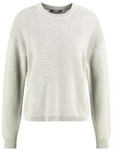 TAIFUN Sweter w kolorze białym rozmiar: 38. Białe swetry oversize Taifun, bez wzorów, bez ramiączek. Za 168,06 zł.