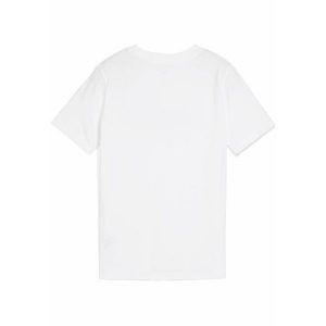 Młodzieżowa koszulka ESS z logo No. 1 PUMA White. Biała bluzki Puma, m, bez wzorów, z gumy, młodzieżowe, bez kołnierzyka, bez ramiączek. Za 79,00 zł.