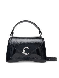 Coccinelle Torebka V9Q Coccinelle C-Me Glazed E1 V9Q 18 02 01 Czarny. Czarne kuferki Coccinelle, bez wzorów, ze skóry, bez dodatków. Za 1 599,00 zł.