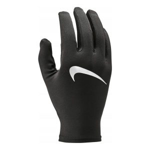 Rękawiczki DriFIT Dla Dorosłych Unisex Miler. Czarne rękawiczki Nike, bez wzorów. Za 191,99 zł.