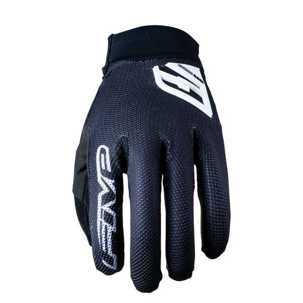 Rękawice XR-PRO - CZARNE - XS/7. Czarne rękawiczki FIVE GLOVES, bez wzorów, ze skóry. Za 134,00 zł.