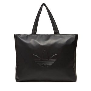 Torebka adidas. Czarne shopper bag ADIDAS, bez wzorów, bez dodatków. Za 219,99 zł.