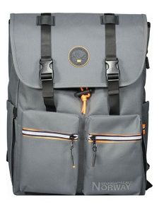 Geographical Norway Plecak "Saqesse" w kolorze szarym - 33 x 42 x 15 cm rozmiar: onesize. Szare plecaki Geographical Norway. Za 163,64 zł.