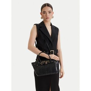 Torebka Just Cavalli. Czarne torebki klasyczne Just Cavalli, bez wzorów, bez dodatków. Za 638,99 zł.