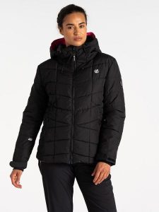 Dare 2b Kurtka narciarska "Blindside" w kolorze czarnym rozmiar: 46. Czarne kurtki sportowe Dare 2b, m, bez wzorów, bez kaptura, narciarskie. Za 173,99 zł.