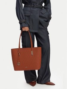 MEXX Torebka CEO-MEXX-X-009-10 Brązowy jasny. Brązowe shopper bag Mexx, bez wzorów, ze skóry, bez dodatków. Za 159,99 zł.