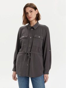 ONLY Koszula Aris 15310852 Szary Regular Fit. Szare koszule ONLY, s, bez wzorów, z wiskozy, bez kołnierzyka, bez ramiączek. Za 169,99 zł.