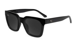 Okulary przeciwsłoneczne dla dorosłych - kategoria 3 z polaryzacją - Piano Black. Czarne okulary przeciwsłoneczne KNOCKAROUND. Za 171,70 zł.