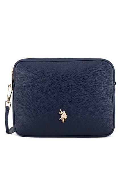 U.S. Polo Assn. Torebka BEUXT6393WVP Granatowy. Niebieskie listonoszki U.S. Polo Assn., bez wzorów, z tworzywa sztucznego, bez dodatków. Za 167,99 zł.