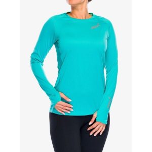 Bluza do biegania damska Inov-8 Base Elite LS. Zielone bluzy Inov-8, xs, bez wzorów, bez kaptura. Za 234,05 zł.