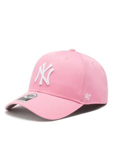 47 Brand Czapka z daszkiem MLB New York Yankees Raised Basic '47 B-RAC17CTP-RSA Różowy. Czerwone czapki 47 Brand, bez wzorów, z materiału. Za 99,99 zł.