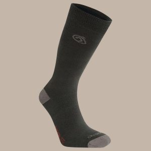 Skarpety turystyczne Craghoppers NosiLife Travel Single Pack Socks. Szare skarpetki Craghoppers, bez wzorów. Za 109,99 zł.