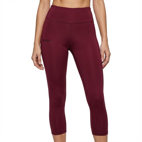 Damskie Legginsy Biegowe Stretch Kluczowe Cechy Model. Fioletowe legginsy ELPLAYER, bez wzorów, z elastanu, długie. Za 63,90 zł.
