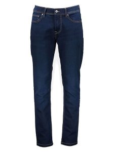 Pepe Jeans Dżinsy - Slim fit - w kolorze granatowym rozmiar: W32/L32. Niebieskie jeansy Pepe Jeans, z aplikacjami, z jeansu. Za 167,28 zł.