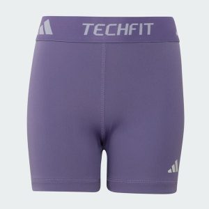 Krótkie Legginsy Techfit. Białe legginsy ADIDAS, bez wzorów, krótkie. Za 99,95 zł.