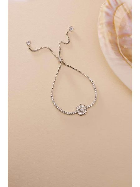 Heliophilia Srebrna bransoletka z cyrkoniami rozmiar: onesize. Szare bransoletki Heliophilia, z cyrkonią, srebrne. Za 209,33 zł.