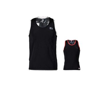 Tank top Metal Boxe bf. Czarne topy METAL BOXE, m, bez wzorów, sportowe, bez kołnierzyka, bez ramiączek. Za 182,00 zł.