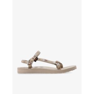 Sandały damskie Teva Original Universal Slim. Brązowe buty trekkingowe Teva, bez wzorów, bez obcasa, bez zapięcia. Za 188,99 zł.