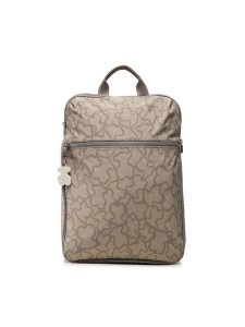 TOUS Plecak Mochila Kn Calores 2001038148 Beżowy. Brązowe plecaki Tous. Za 599,99 zł.