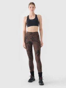 4F Legginsy z wysokim stanem damskie - multikolor XL. Legginsy 4f, bez wzorów, z dzianiny, z podwyższonym stanem. W wyprzedaży za 59,99 zł.
