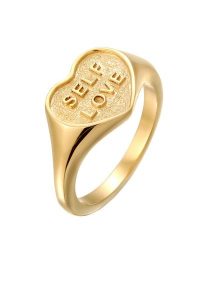 Elli Sygnet Pierścionek Damski Serce 925 Sterling Silver Pierścionki 1 ct. Szare pierścionki Elli, srebrne. Za 249,89 zł.