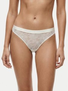 Tommy Hilfiger Figi klasyczne UW0UW06268 Écru. Figi TOMMY HILFIGER, bez wzorów, z syntetyku. Za 139,99 zł.