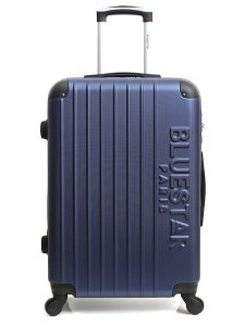 BlueStar Walizka "Bucarest" w kolorze granatowym - 40 x 57 x 25 cm rozmiar: onesize. Niebieskie walizki BlueStar, bez wzorów, z materiału. Za 173,99 zł.