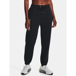 Spodnie treningowe damskie Under Armour Essential Fleece Joggers. Czarne spodnie dresowe Under Armour, l, bez wzorów. Za 270,05 zł.