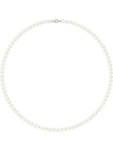 Pearline Naszyjnik perłowy w kolorze białym - dł. 42 cm rozmiar: onesize. Białe naszyjniki Pearline, z perłą, srebrne. Za 289,45 zł.