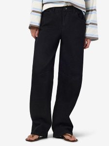 Noisy may Dżinsy "Hazal" - Comfort fit - w kolorze czarnym rozmiar: W28/L30. Czarne jeansy Noisy may, z aplikacjami, ze skóry, z podwyższonym stanem. Za 92,21 zł.