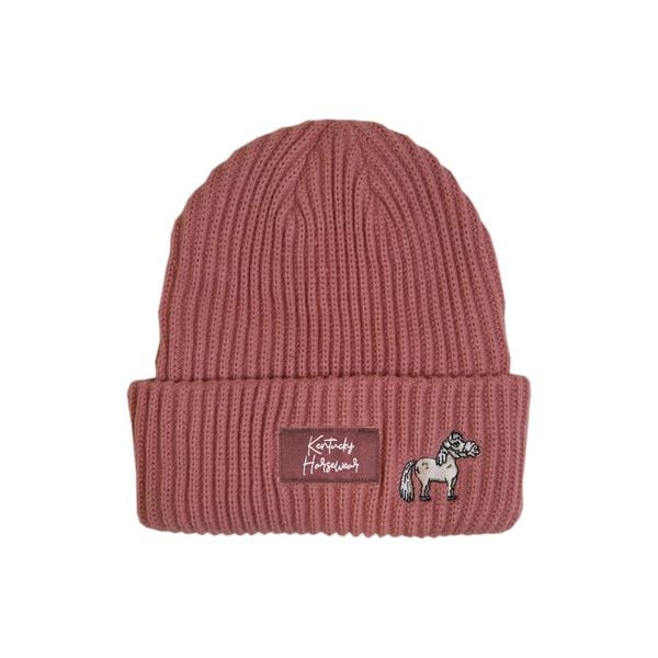 Czapka Kentucky Sammy. Czerwone czapki KENTUCKY HORSEWEAR, bez wzorów, z poliesteru. Za 147,00 zł.