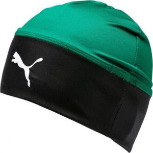 Czapka treningowa uniseks Puma Liga. Zielone czapki Puma, bez wzorów, sportowe. Za 87,36 zł.