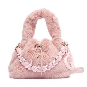 Torebka Guess. Czerwone torebki klasyczne Guess, z aplikacjami, bez dodatków. Za 264,99 zł.