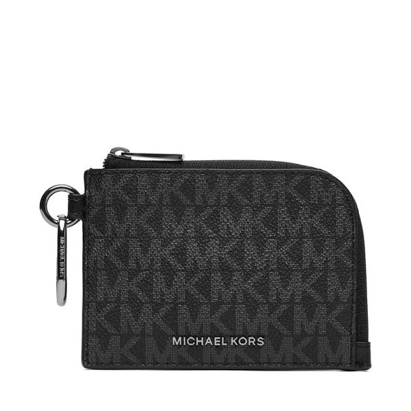 Bilonówka MICHAEL Michael Kors. Czarne portfele MICHAEL Michael Kors, bez wzorów. Za 409,99 zł.