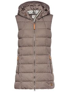 Camel Active Kamizelka pikowana w kolorze szaroróżowym rozmiar: 36. Różowe kamizelki Camel Active, bez wzorów, bez kołnierzyka, bez ramiączek, bez kaptura. Za 334,60 zł.