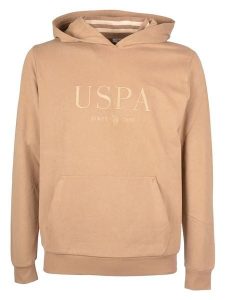 U.S. Polo Assn. Spodnie dresowe w kolorze beżowym rozmiar: XXL. Brązowe spodnie dresowe U.S. Polo Assn., s, bez wzorów, z bawełny. Za 175,67 zł.
