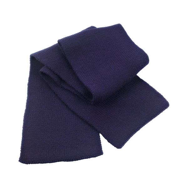 Klasyczny Ciężki Szalik Z Dzianiny. Niebieskie szaliki RESULT WINTER ESSENTIALS, bez wzorów, z dzianiny. Za 58,99 zł.