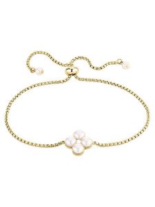 Tamaris Bransoletka z elementami ozdobnymi rozmiar: onesize. Bransoletki Tamaris, z perłą, ze stali. Za 124,45 zł.