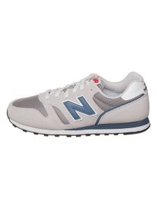 New Balance Skórzane sneakersy "373" w kolorze szarym rozmiar: 42. Szare trampki New Balance, bez wzorów, z materiału, bez zapięcia. Za 204,40 zł.
