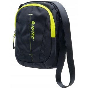 Saszetka na ramię HI-TEC SAQUET. Czarne nerki i saszetki Hi-tec, bez wzorów. Za 30,99 zł.
