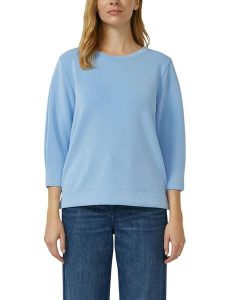 S.Oliver Bluza w kolorze błękitnym rozmiar: 42. Niebieskie bluzy s.Oliver, s, bez wzorów, bez kaptura. Za 134,95 zł.