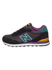 New Balance Skórzane sneakersy "515" w kolorze czarno-morsko-fioletowym rozmiar: 41,5. Czarne trampki New Balance, bez wzorów, bez zapięcia. Za 285,49 zł.