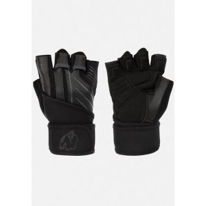 Dallas Wrist Owijki Gloves 2.0 - Czarny/Szary. Szare rękawiczki GORILLA WEAR, bez wzorów. Za 191,00 zł.