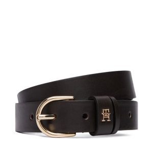 Pasek Tommy Hilfiger. Brązowe paski TOMMY HILFIGER, bez wzorów. Za 209,99 zł.