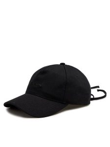 Calvin Klein Czapka z daszkiem Elevated Softs K60K611905 Czarny. Czarne czapki Calvin Klein, bez wzorów, z materiału. Za 149,99 zł.