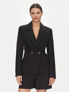 Marciano Guess Marynarka 5GGN24 7311A Czarny Regular Fit. Czarne marynarki i żakiety Marciano Guess, z aplikacjami, z bawełny. Za 579,99 zł.