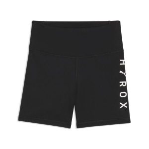 Damskie krótkie legginsy PUMA x HYROX Essentials 5" PUMA. Czarne legginsy Puma, bez wzorów, z dzianiny, krótkie. Za 179,00 zł.