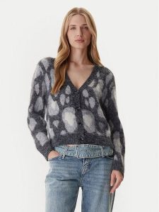ONLY Kardigan Edelie 15353090 Szary Regular Fit. Szare kardigany ONLY, z syntetyku. Za 179,99 zł.